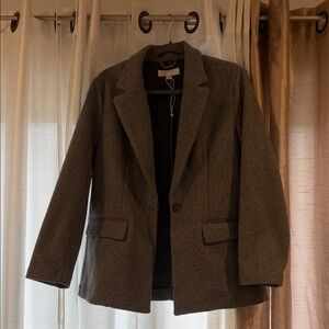 Zara Charcoal Blazer for Women